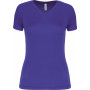 T-shirt de sport manches courtes col v femme PROACT