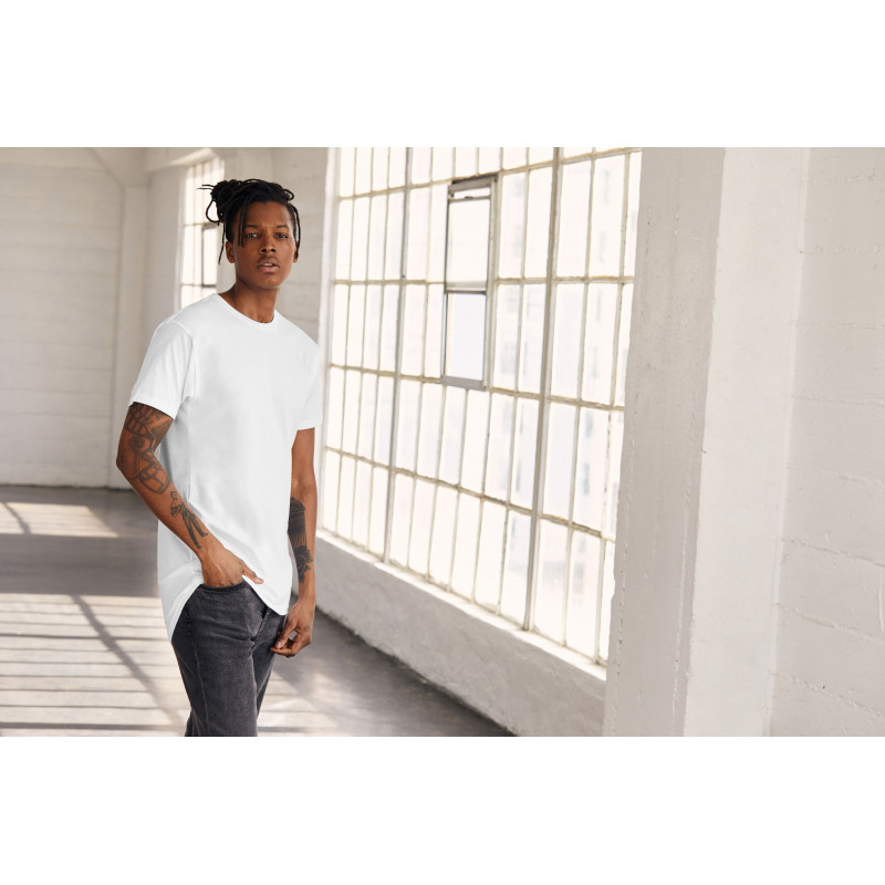 T-shirt homme coupe longue