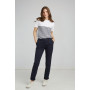 Pantalon chino stretch femme