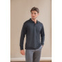 Polo homme manches longues respirant en Cool Plus