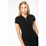 Polo Supima manches courtes femme