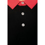 Polo jersey bicolore homme