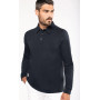 Polo jersey manches longues homme