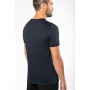 T-shirt Supima col V manches courtes homme