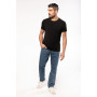 T-shirt col rond manches courtes homme