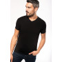 T-shirt manches courtes col v homme