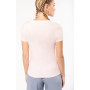 T-shirt bio col rond femme