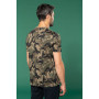 T-shirt camo manches courtes homme