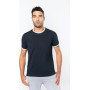 T-shirt maille piquée col rond homme