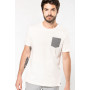 T-shirt coton bio avec poche