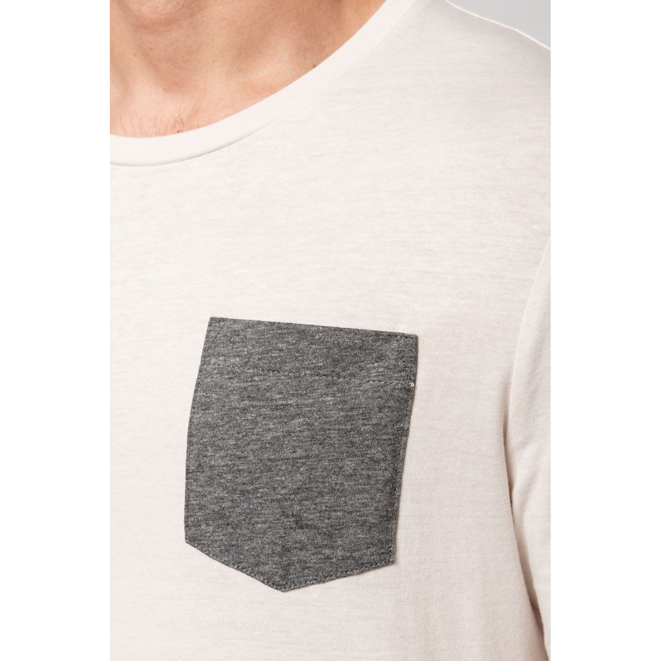 T-shirt coton bio avec poche T-shirt coton bio avec poche