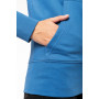 Sweat-shirt zippé à capuche pour femme avec tissu écoresponsable