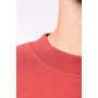 Sweat-shirt unisexe coupe oversize à col rond avec tissu écoresponsable