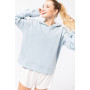 Sweat-shirt capuche femme en coton bio