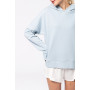 Sweat-shirt capuche femme en coton bio