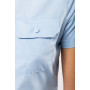 Chemise pilote manches courtes femme