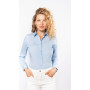 K510 - Chemise popeline manches longues femme KARIBAN