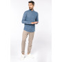 K512 - Chemise Chambray homme KARIBAN