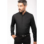 Chemise col mao manches longues Kariban