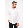 Chemise ajustée homme manches longues sans repassage kariban