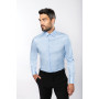 Chemise ajustée homme manches longues sans repassage kariban