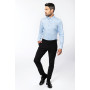 Chemise ajustée homme manches longues sans repassage kariban