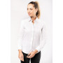 Chemise femme manches longues coton / élasthanne kariban