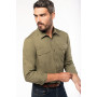 Chemise safari manches longues homme