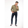 Chemise safari manches longues homme