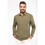 Chemise safari manches longues homme