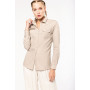 Chemise safari manches longues femme