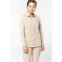 Chemise safari manches longues femme