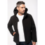 Parka softshell doublée capuche homme KARIBAN