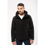 Parka softshell doublée capuche homme KARIBAN