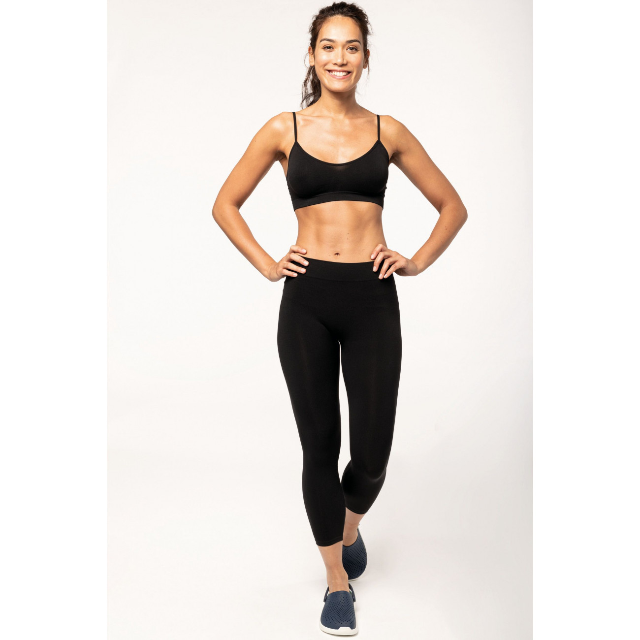 Legging femme 7/8 sans coutures