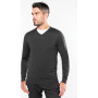 Pull homme col v