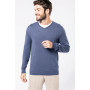 Pull homme col v