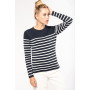 Pull marin femme