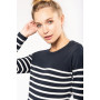 Pull marin femme