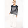 Pull marin femme