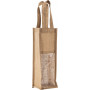 Sac porte bouteille en jute KIMOOD