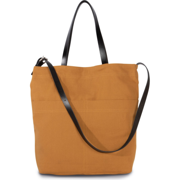 Sac à main avec bandoulière en cuir