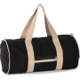 Sac polochon en tissu recyclé, Dimensions : 50 cm x 25 cm x 25 cm