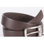 Ceinture classique en cuir pleine fleur, largeur 30mm