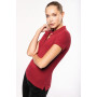 Polo vintage manches courtes femme