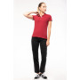 Polo vintage manches courtes femme