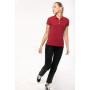 Polo vintage manches courtes femme