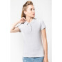 Polo vintage manches courtes femme