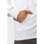Sweat-shirt vintage zippé à capuche homme