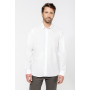 Chemise popeline manches longues homme